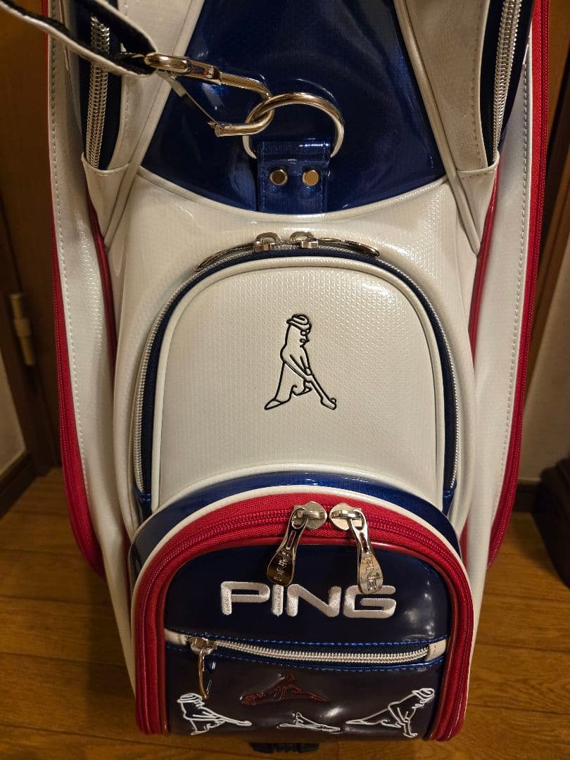 PING★ピン★Mr.PING★9.5型★エナメル★美品★スタッフ