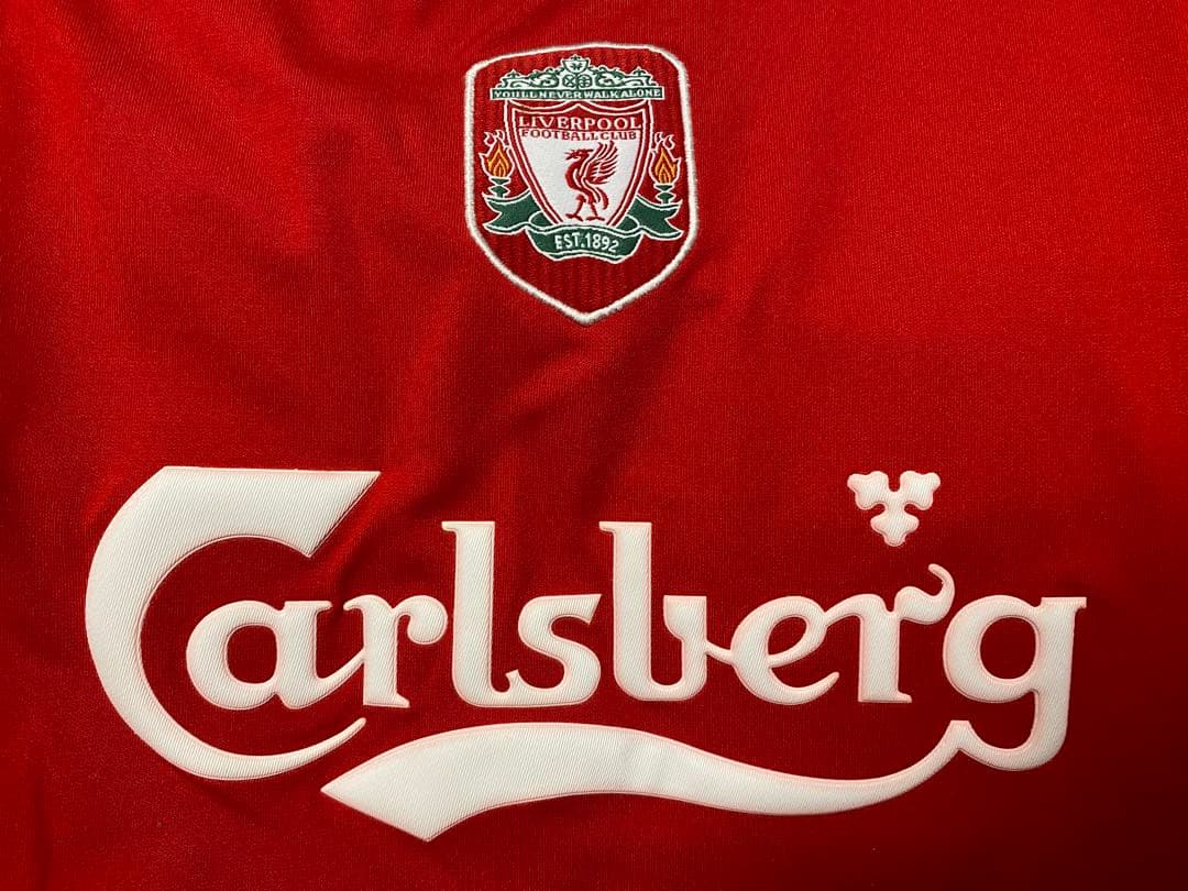 リヴァプール 02-04 ホームユニフォーム Reebok Carlsberg