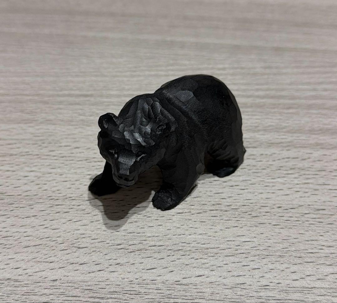 木彫りの熊◆2023年福缶 無印良品◆新品、美品