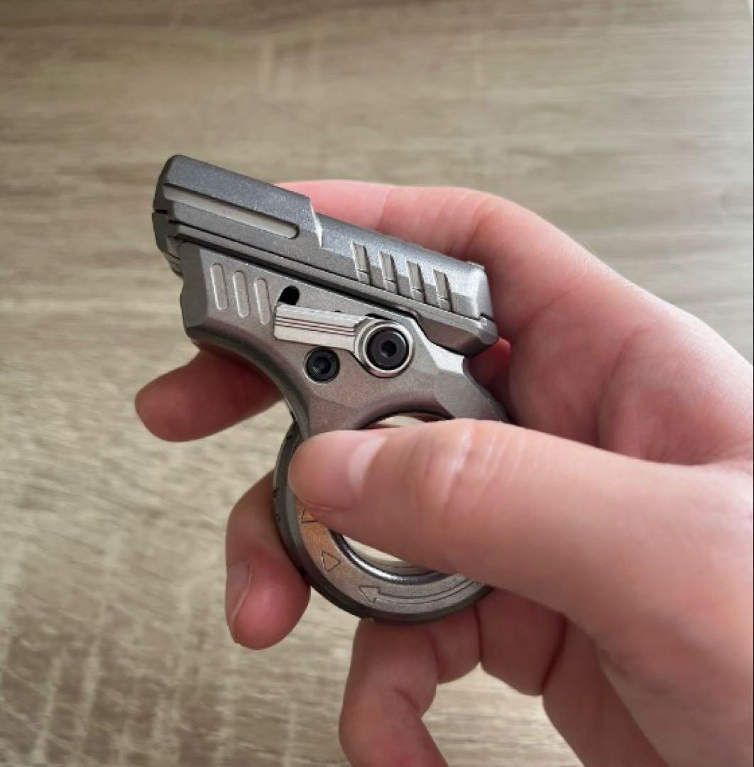 フィジェットトイ 銃 ガン スライダー