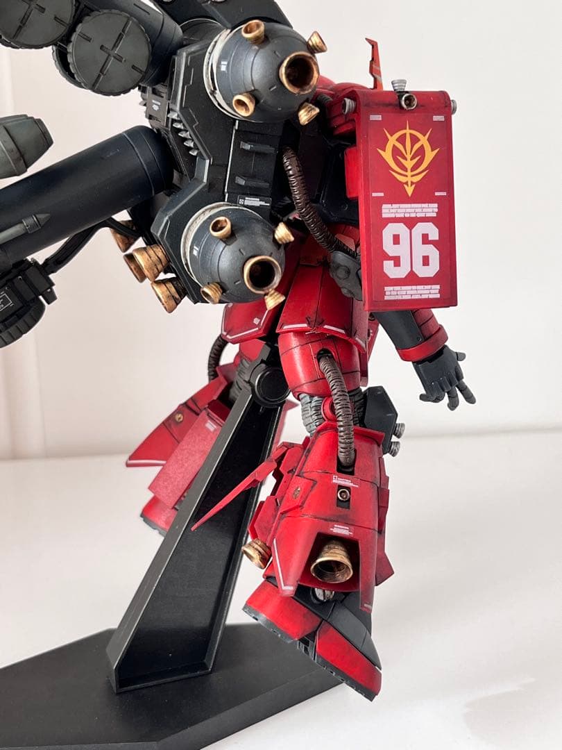 hg ガンプラ　サイコ・ザク　 ウェザリング　全塗装　完成品