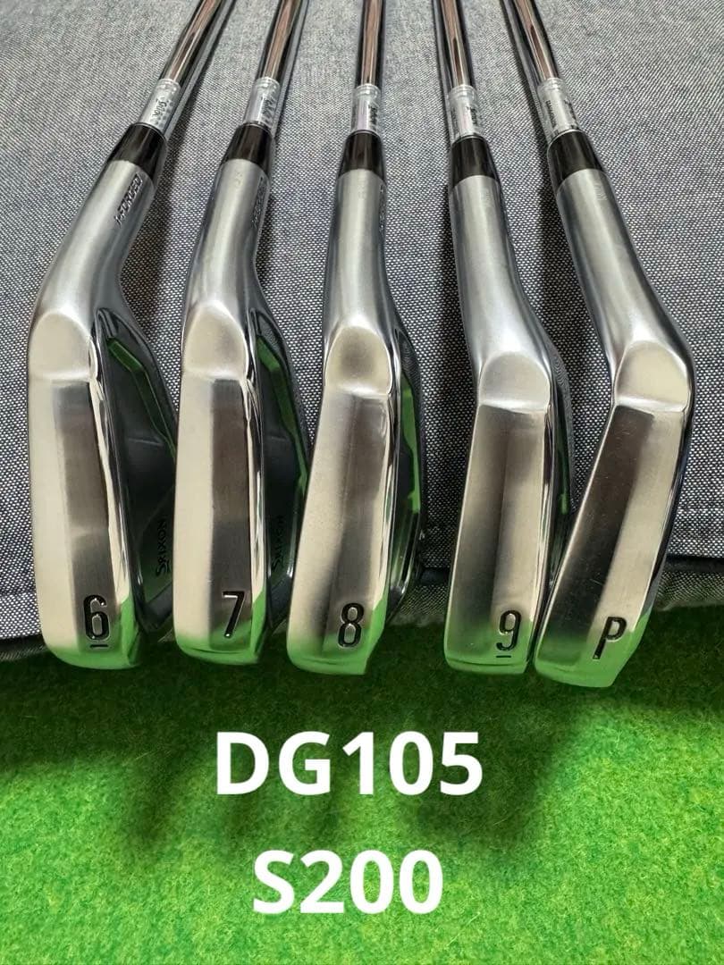 【美品】Zxi7 アイアン ダイナミックゴールド105S（6-P）