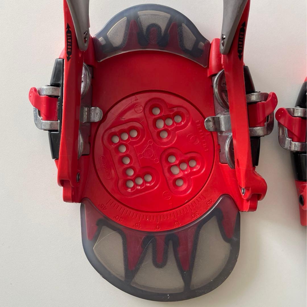 BURTON｜ビンディング（ステップイン）｜RED