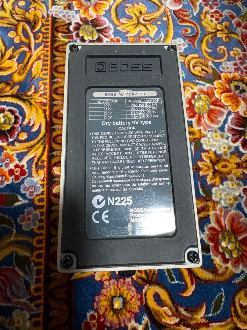 【廃盤・希少】BOSS　Degital Delay DD6 ディレイ【説明書付】