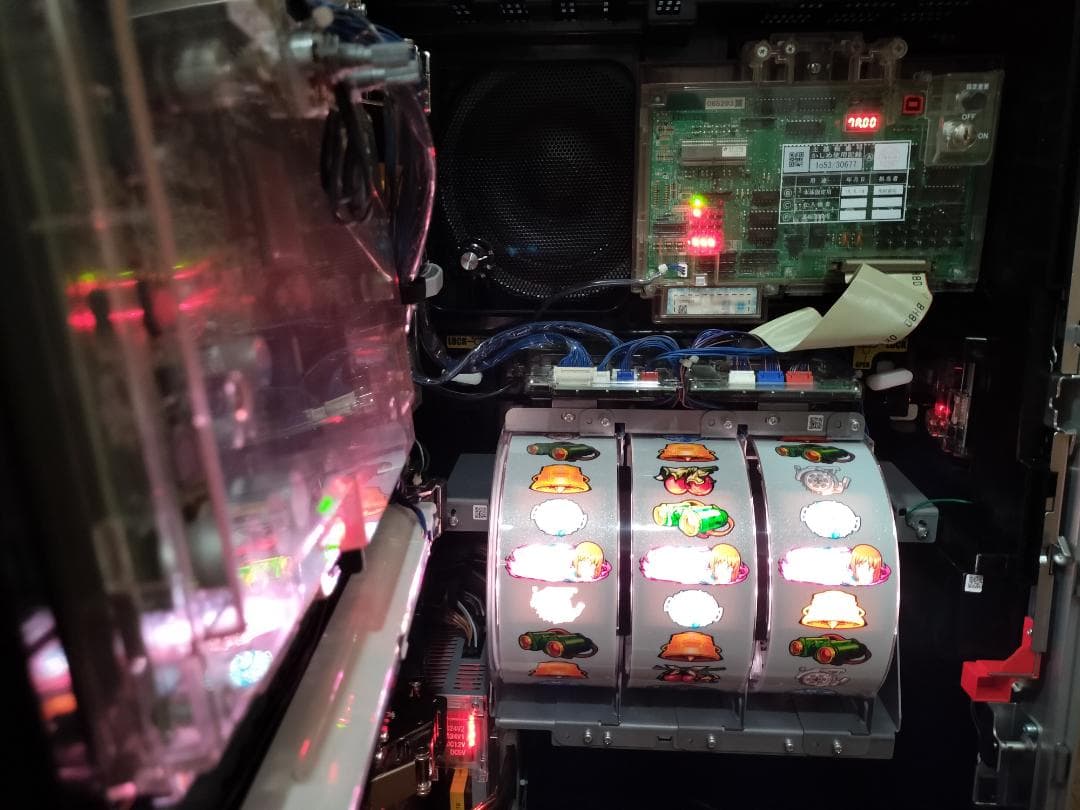 【パチスロ実機】 オリンピア★ガールズ＆パンツァーG【不要機付】