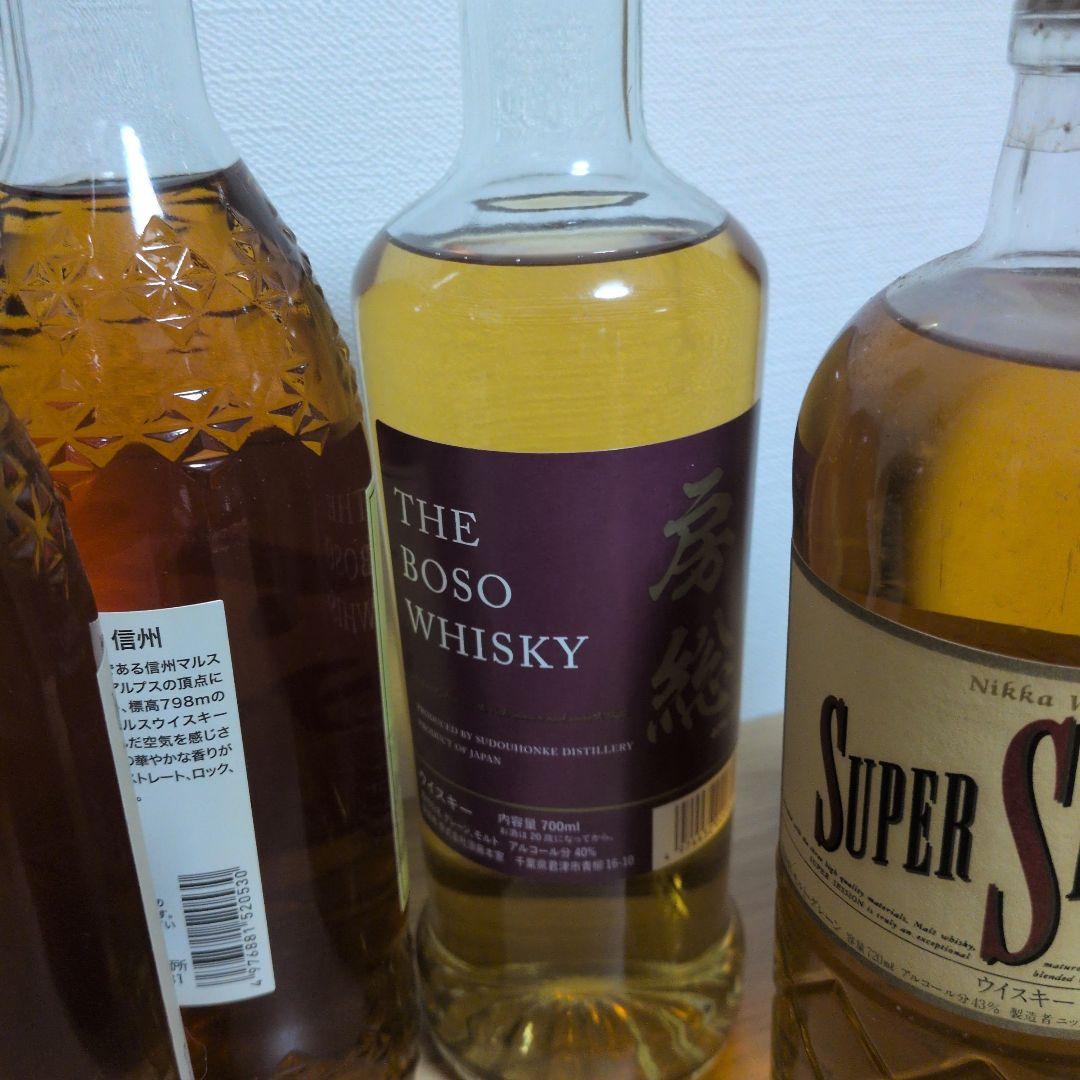 日本のウイスキーセット６本