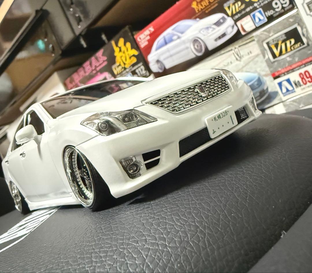 アオシマ GRS204クラウン アスリート 後期型