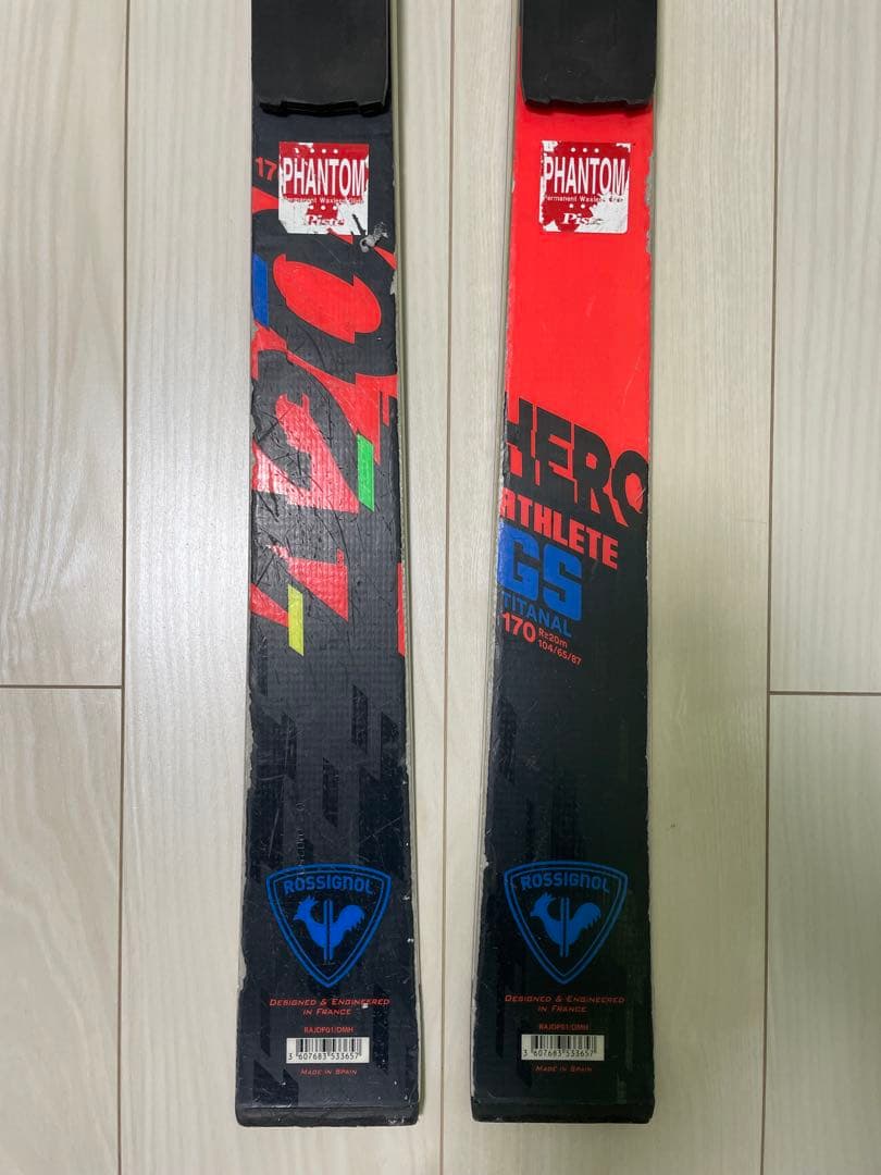 【板のみ】ROSSIGNOL HERO ATHLETE GS 170cm
