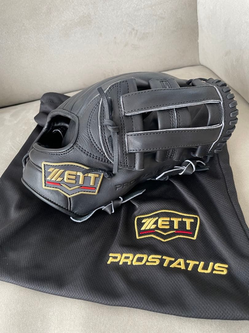 ゼットプロステイタス硬式内野手用オーダーグラブ