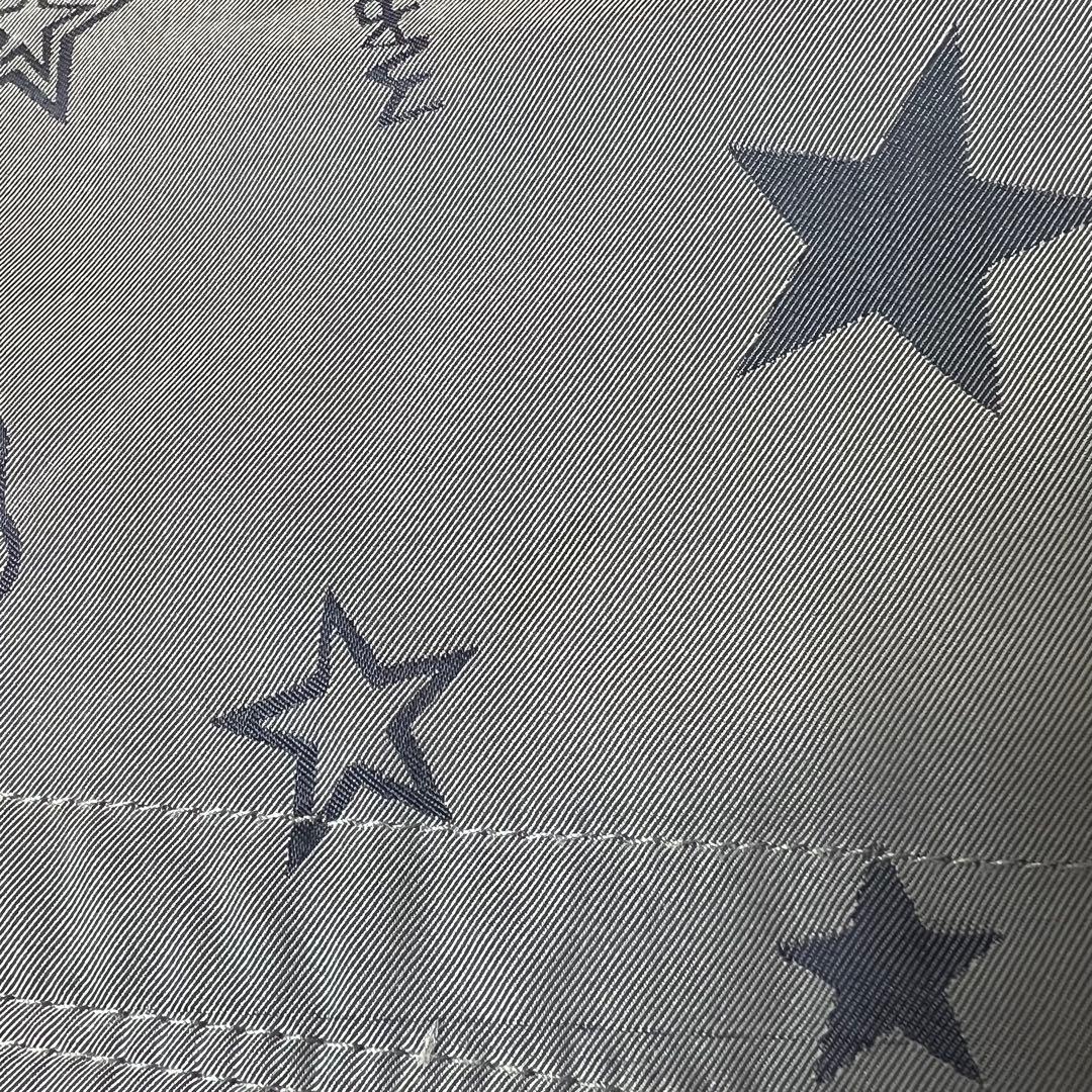 マークアンドロナ レディース ゴルフウェア 中綿 スカート スター柄 グレー S