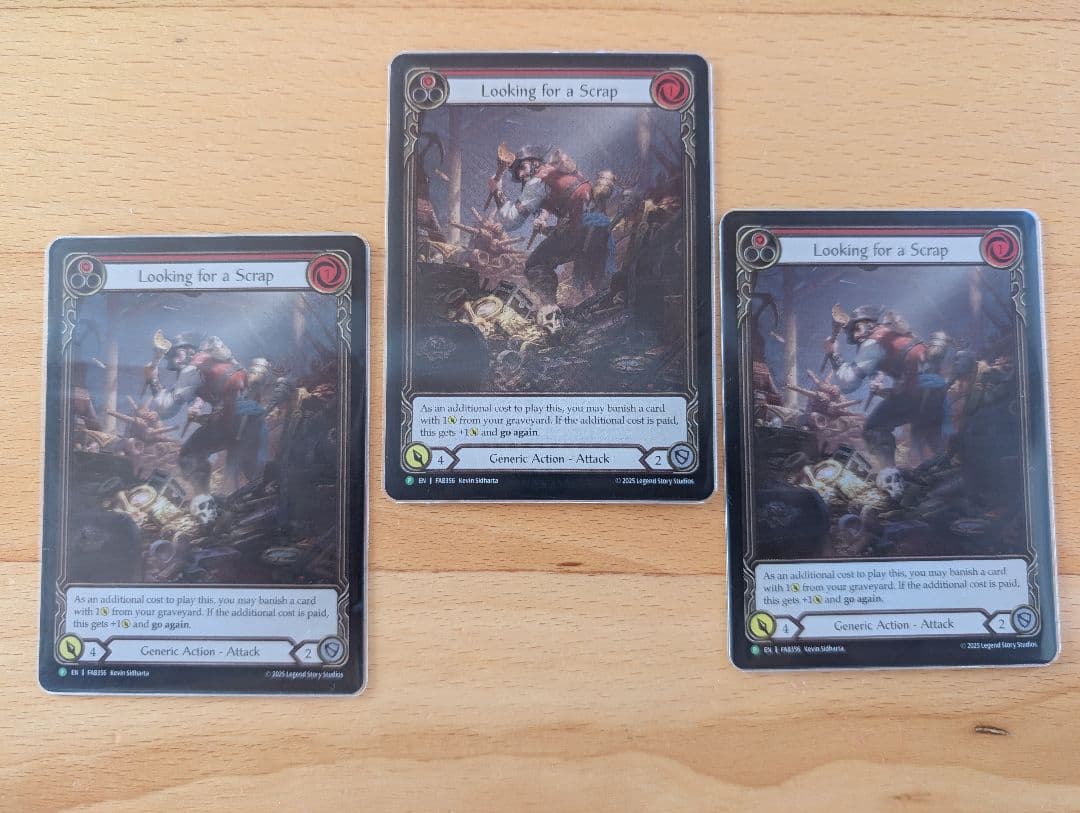 Looking for a Scrap プロモ flesh and blood