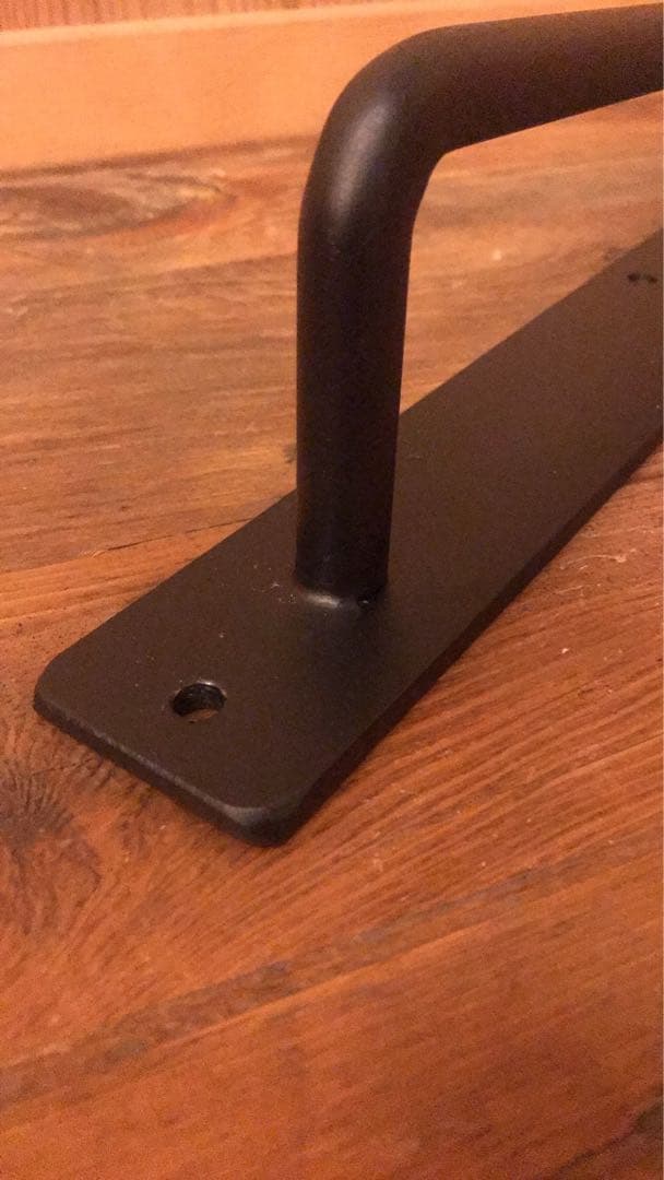 【アイアン職人】重厚感ある扉等に似合う‼️　取手　2個セット