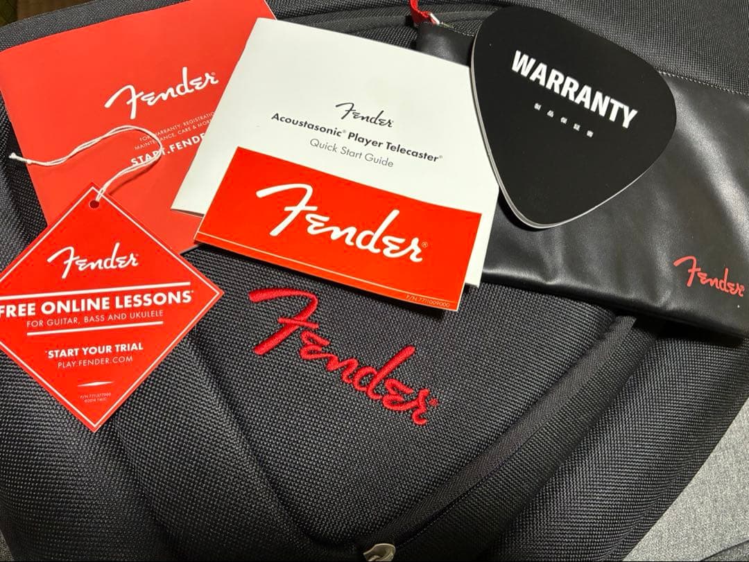 Fender アコースタソニック　ブラック