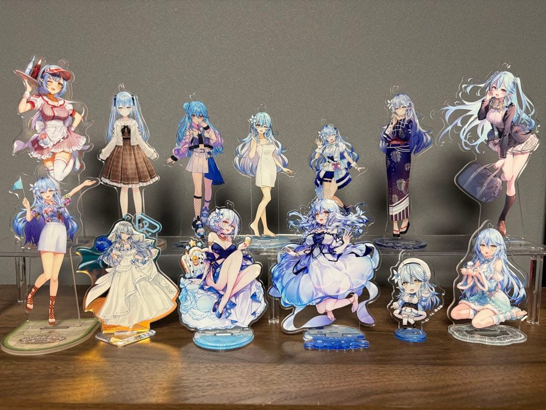 雪花ラミィ　アクリルスタンド　13点セット