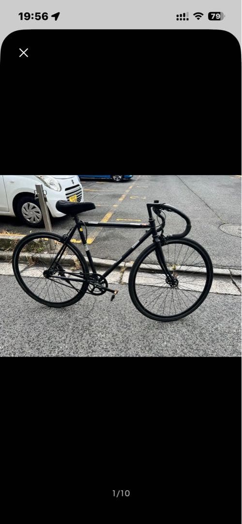 s*i様 FUJI フェザーロードバイク 700C ブラック