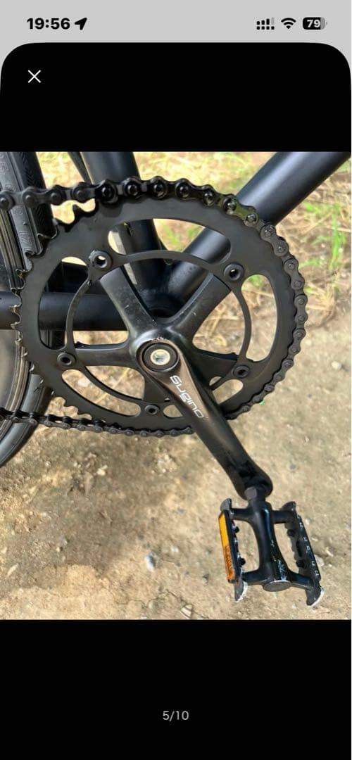 s*i様 FUJI フェザーロードバイク 700C ブラック