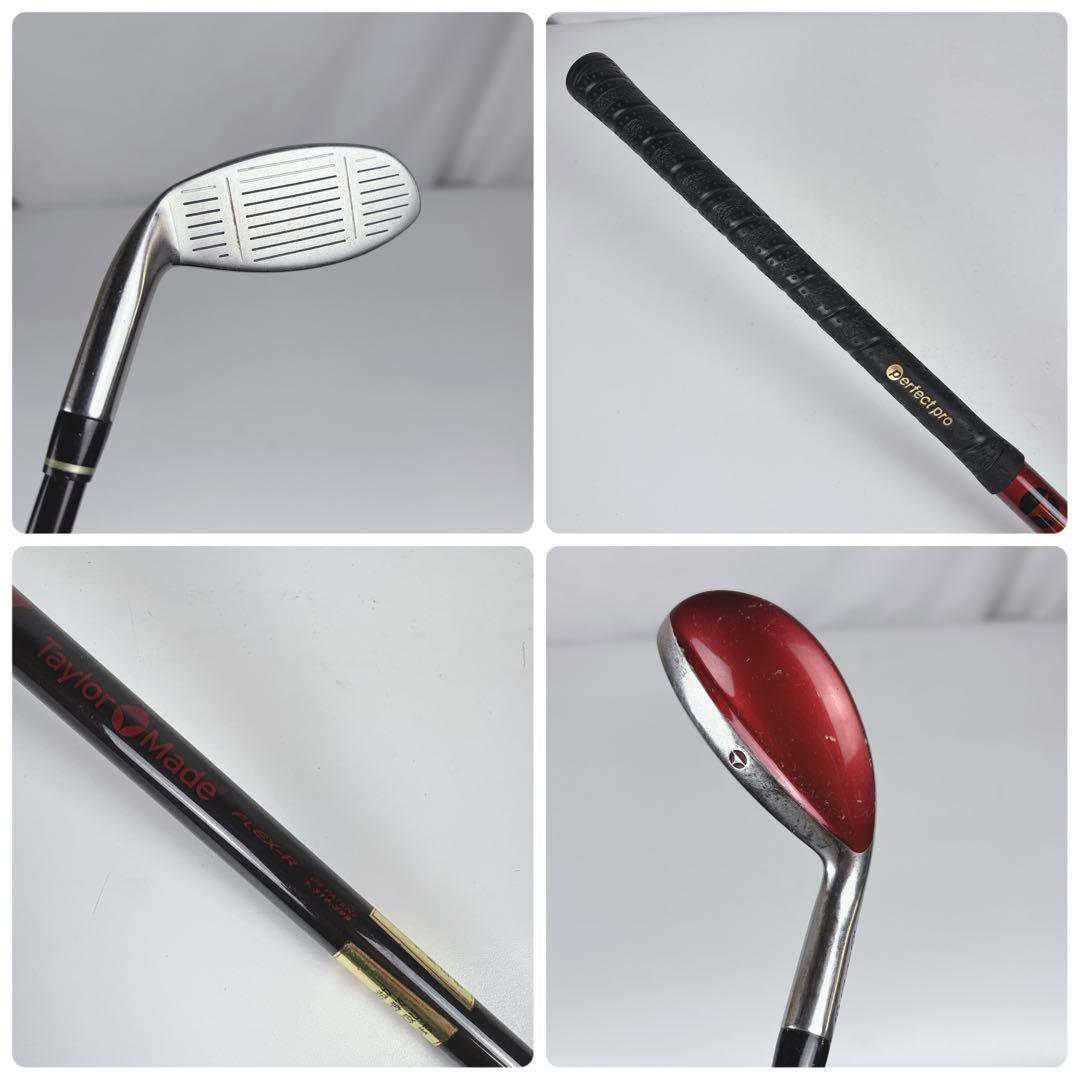 【激安‼️】テーラーメイド ゴルフクラブセット キャディバッグ付 メンズ右利き