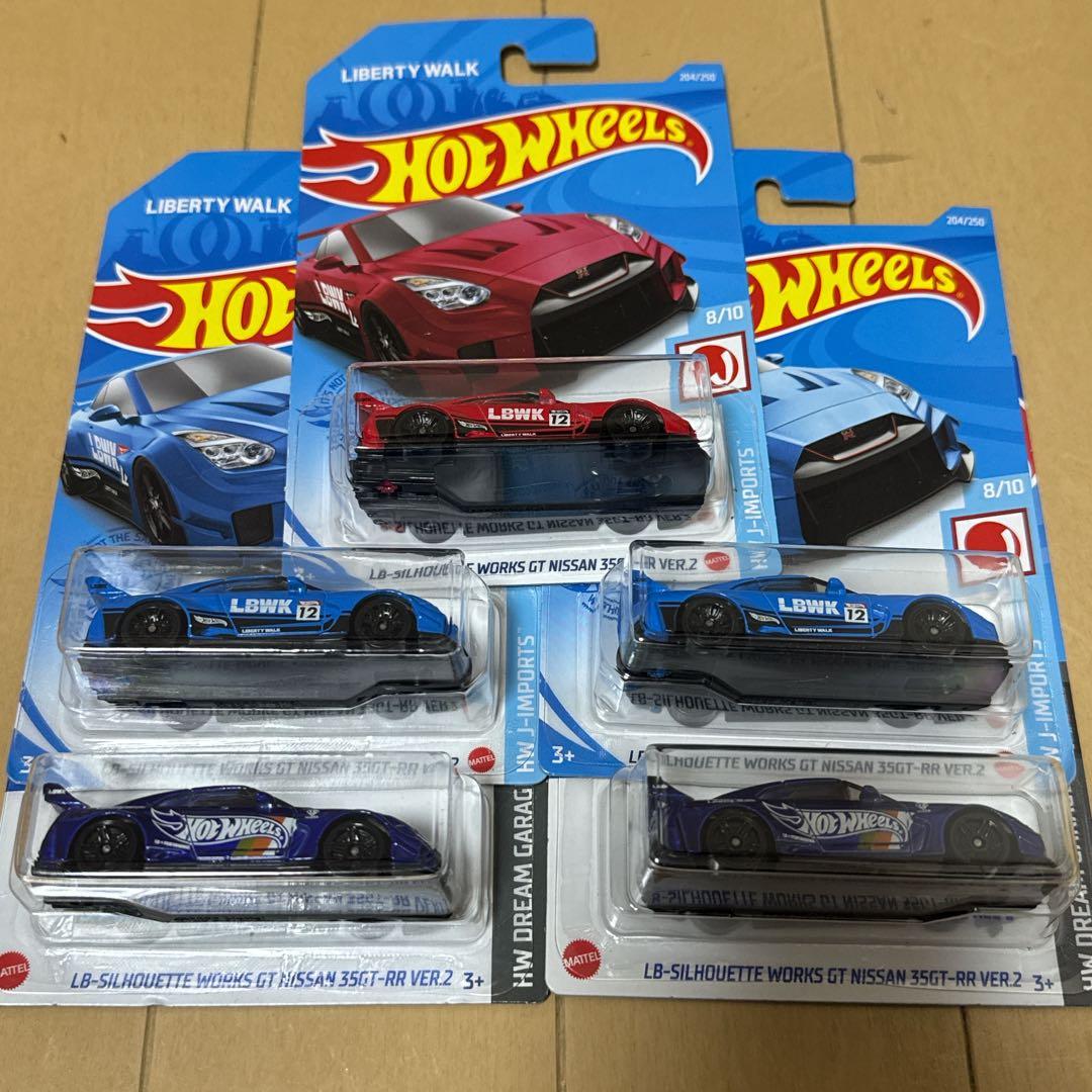 ホットウィール　リバティウォーク　日産 R35 GT-R