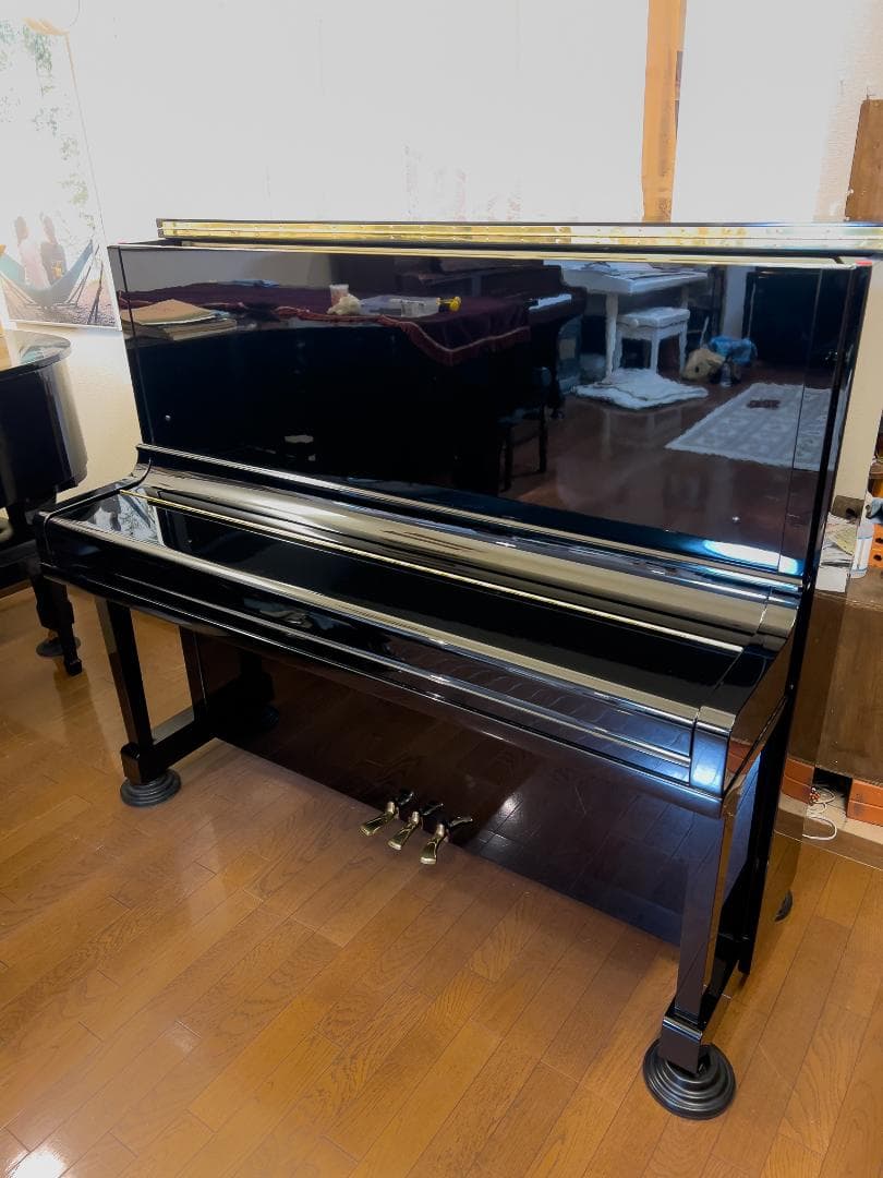 YAMAHA アップライトピアノU30Bl 1989年製