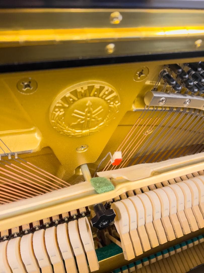 YAMAHA アップライトピアノU30Bl 1989年製