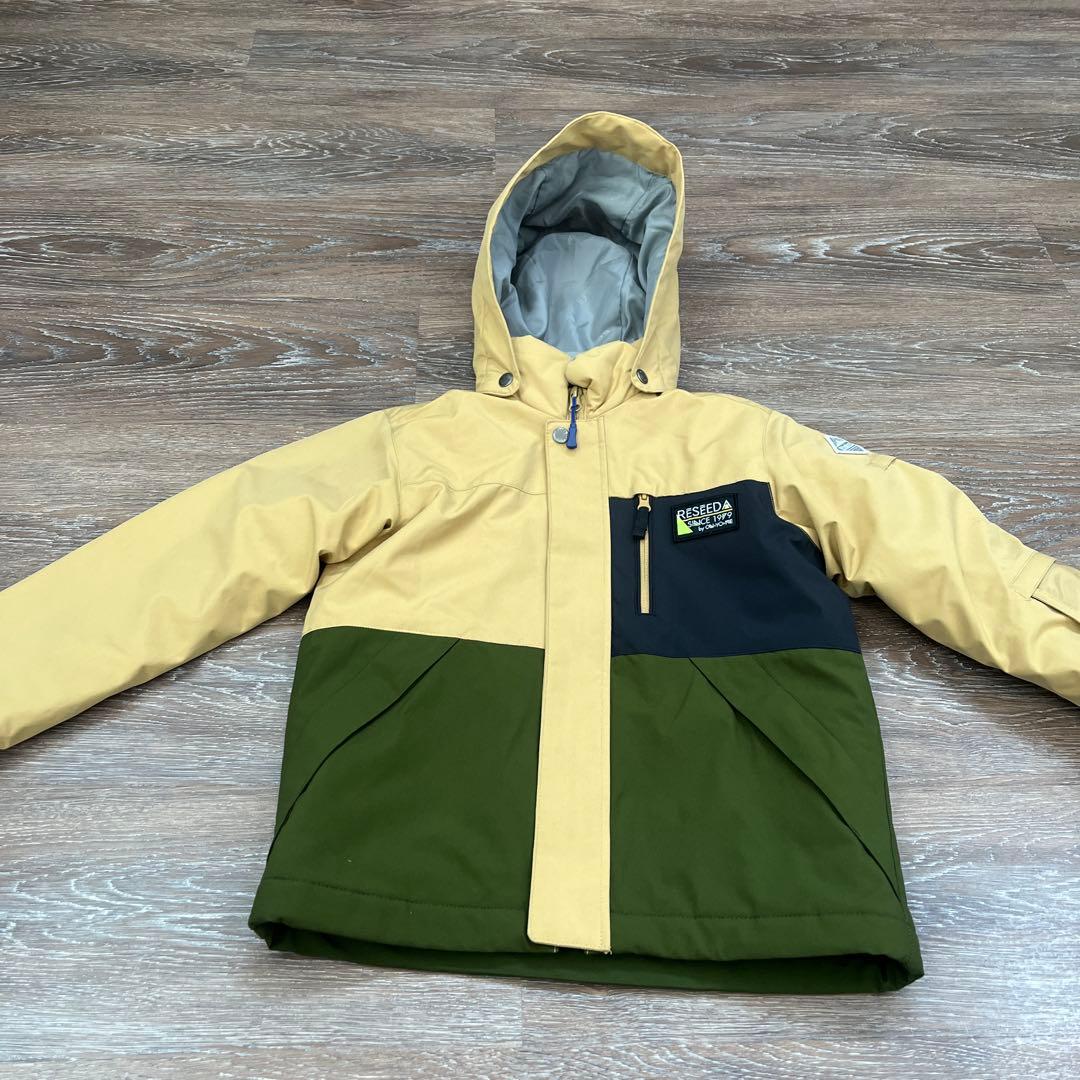 レセーダ　オンヨネ　美品　セットアップ　スキーウェア　130 男の子　女の子