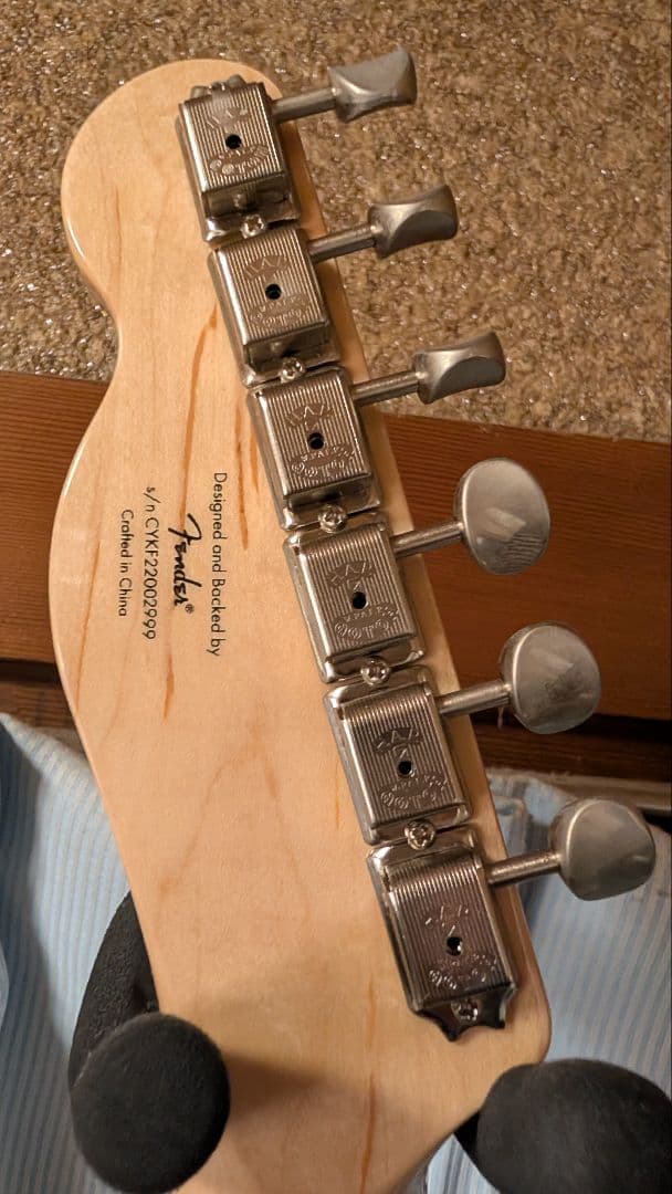 Squier テレマスター　ピックアップ含めフル交換