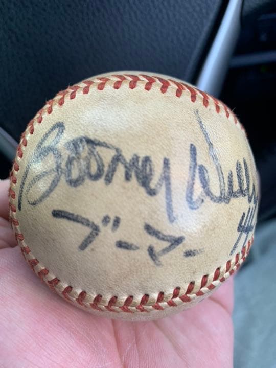 サインボール（阪急ブレーブス、ブーマー、アニマル、ロベルトバルボン）