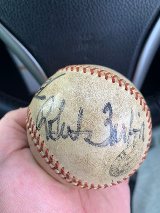 サインボール（阪急ブレーブス、ブーマー、アニマル、ロベルトバルボン）