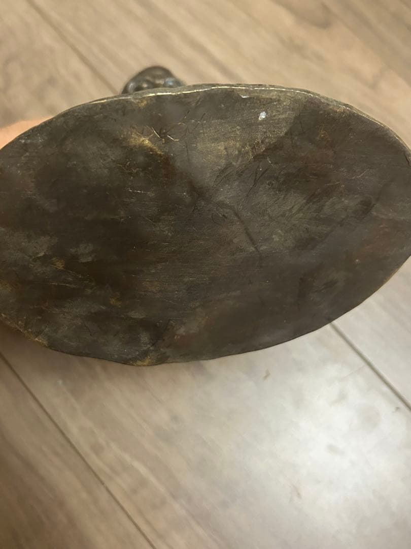 銅金羅漢坐像，中国古董