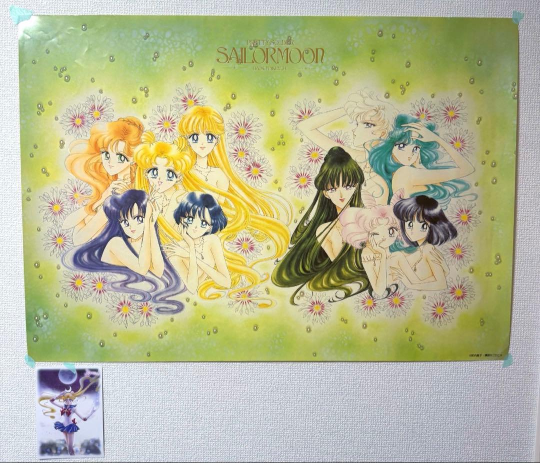 極レア♡美少女戦士セーラームーン　40th なかよし　武内直子　原画　ポスター