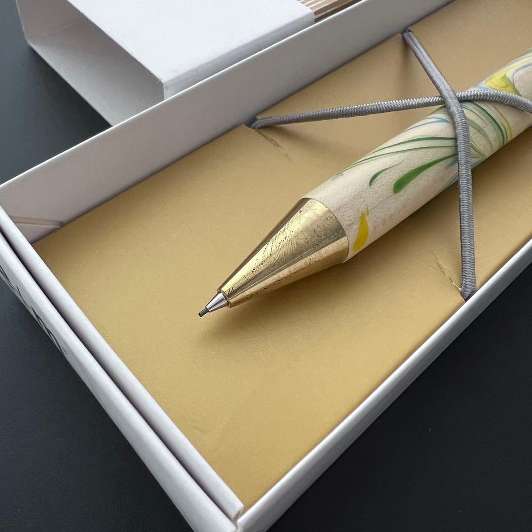 イープラスエム e+m シャープペンシル 0.7 Marble ゴールド ②