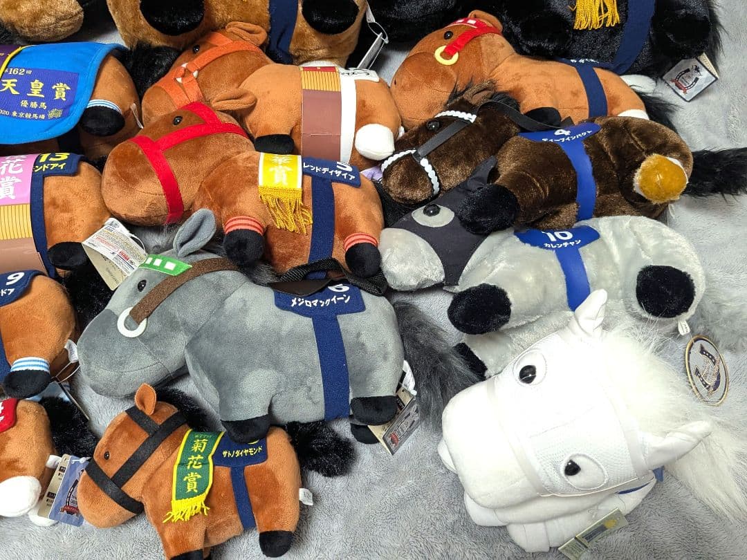 サラブレッドコレクション big ぬいぐるみ マスコット 競馬 ウマ娘 まとめ