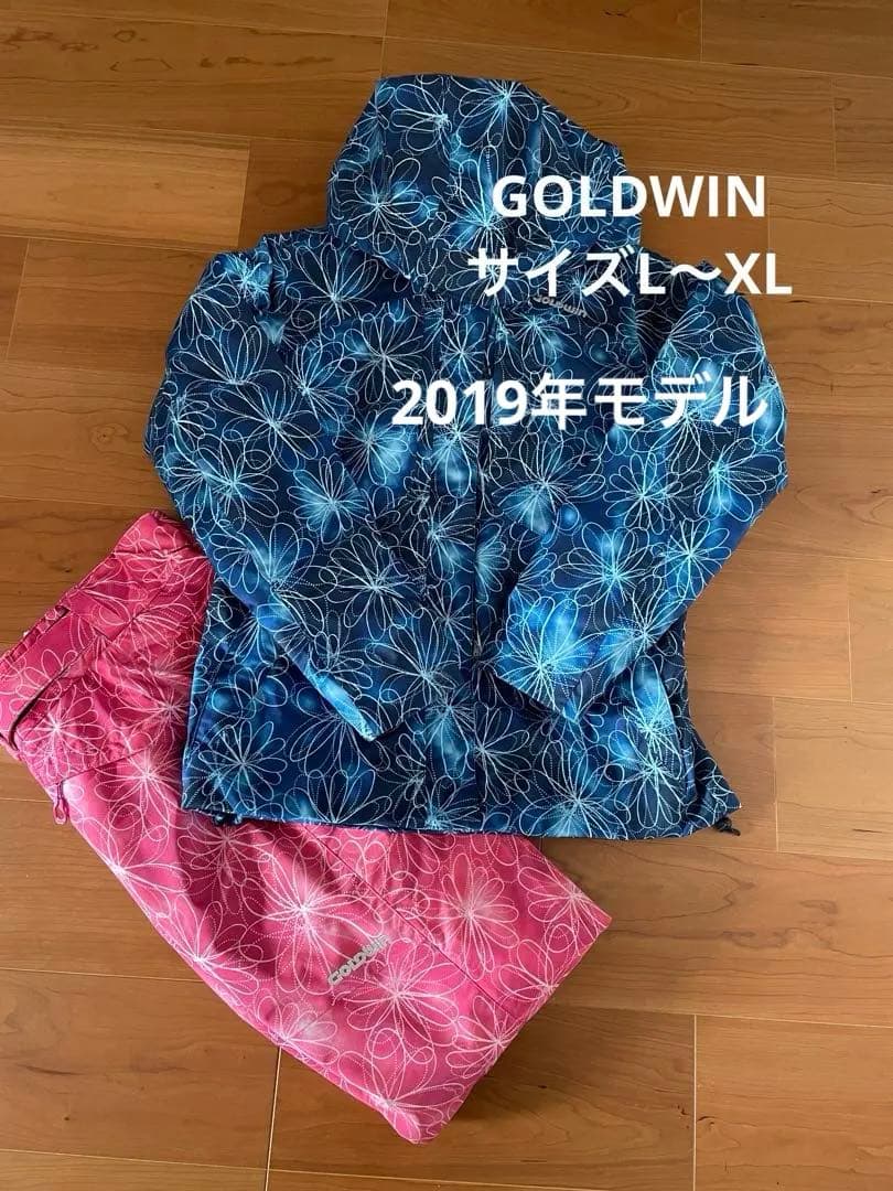 ゴールドウイン スキーウェア上下セット　サイズL〜XL レディース