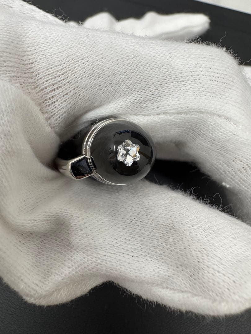 モンブラン マイスターシュテュック 14Kダイヤモンド ネーム入り