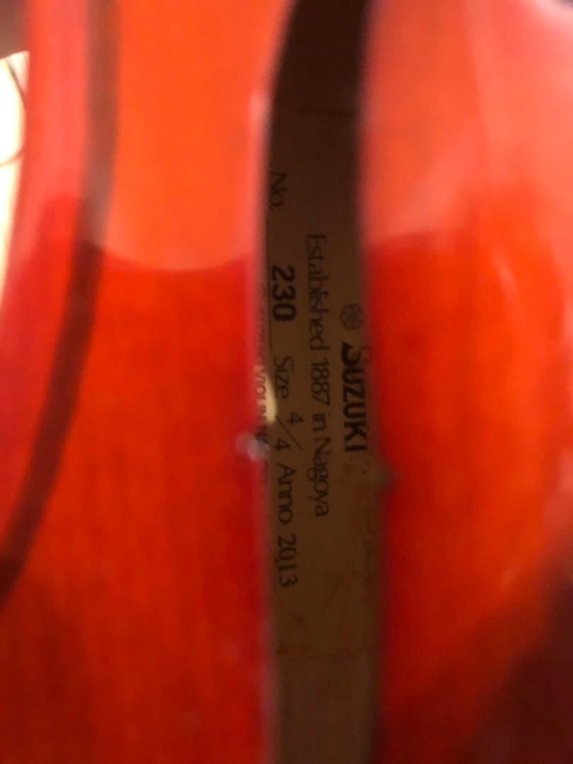 鈴木 Suzuki バイオリン No230 4/4 2013