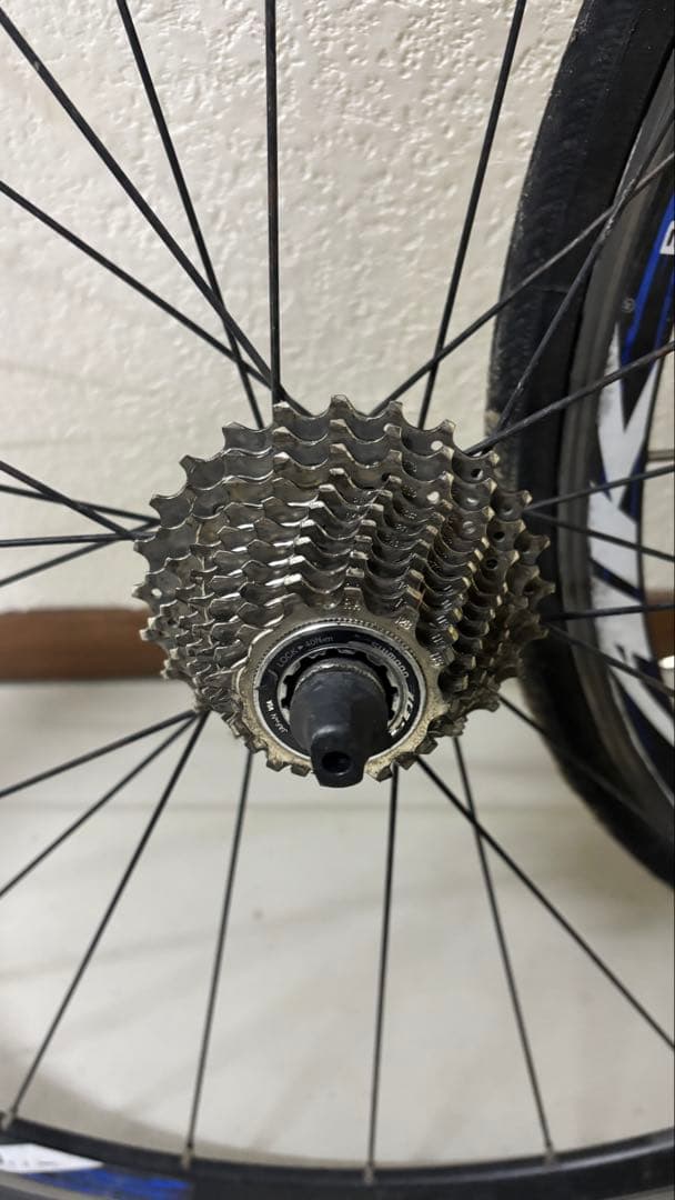 <ラチェット音爆音>ホイール+r7000スプロケ+vittoria製タイヤ