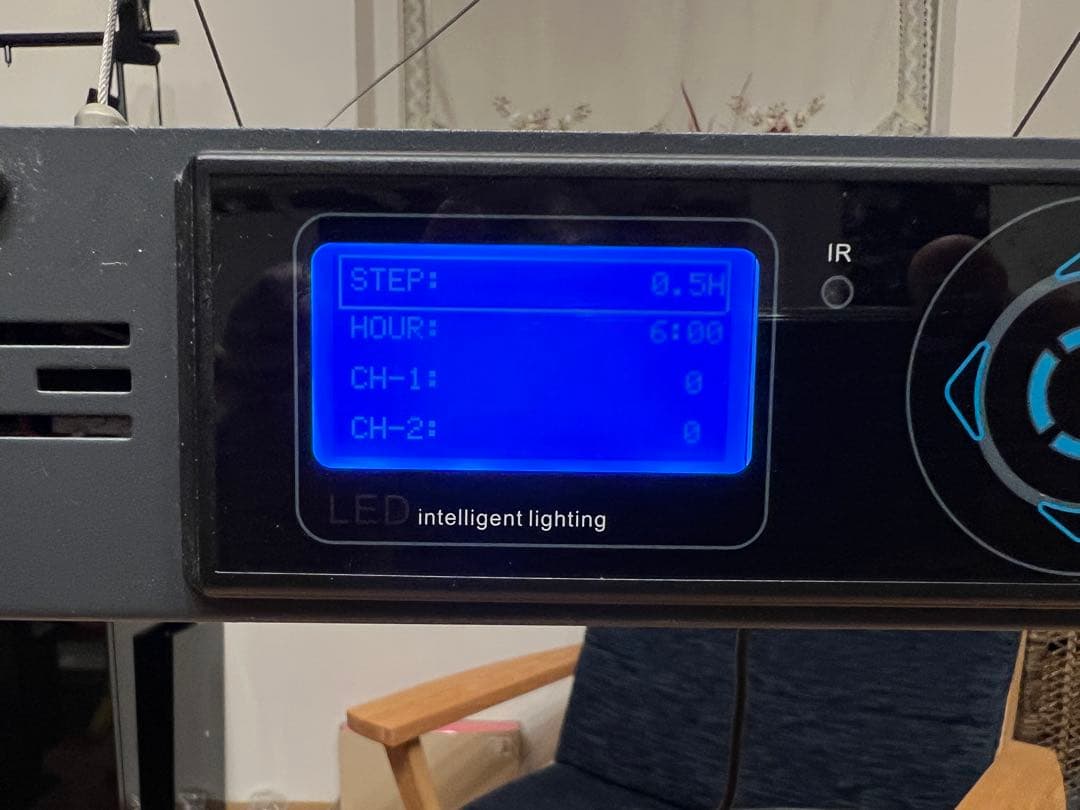 フルスペクトルLEDライト タイマー付シーンコントロール BLACK BOX