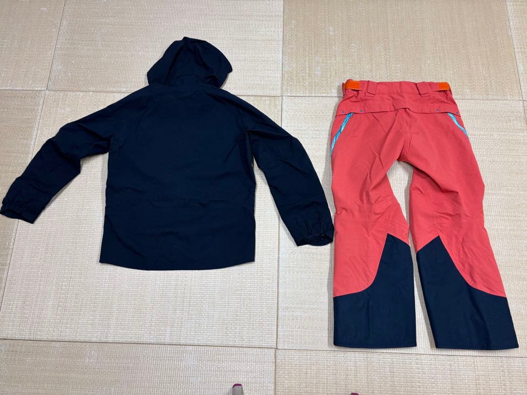 デサント DESCENTE スキーウェア　シェルジャケット　パンツ　 上下セット