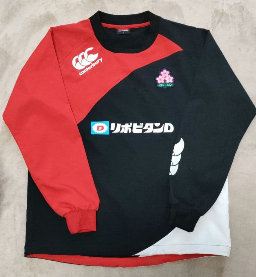 カンタベリー ラグビー日本代表プルオーバー Ｌ