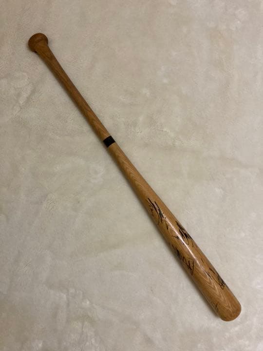 【郭源治　実使用　サインバット】　中日ドラゴンズ