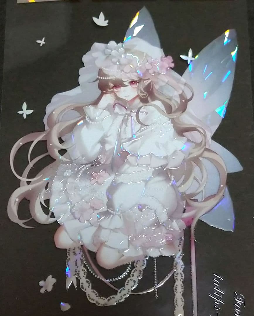 J663＃若花泽粉(贝壳光)一木一横切り売り海外人物マステ女の子