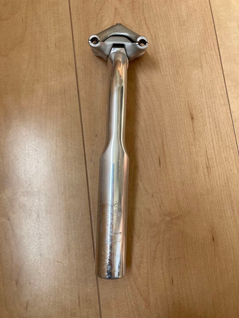 カンパ Cレコ 27.2 シートポストとveloceブレーキ