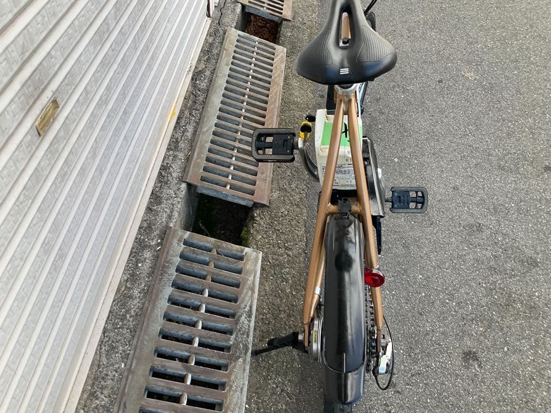 パナソニック新機種電動アシスト自転車OFF time前18.後20インチ折り畳み