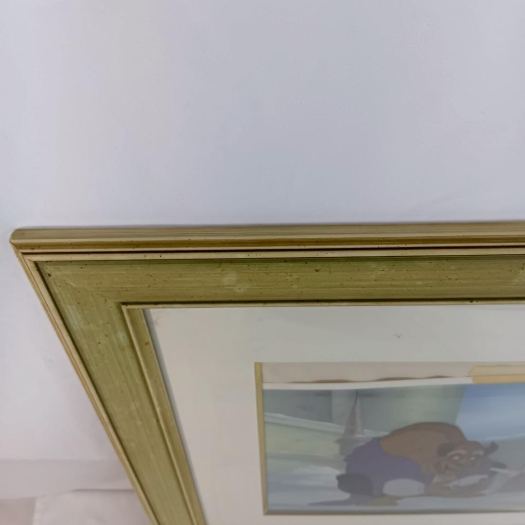 ディズニー 美女と野獣 セル画 額縁付き 限定500 ハートウォーミング