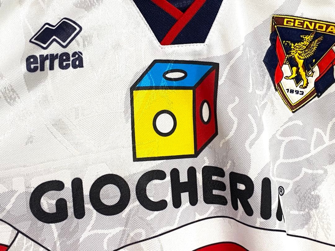 ジェノア errea 95-96 アウェイ ユニフォーム M 1995 1996