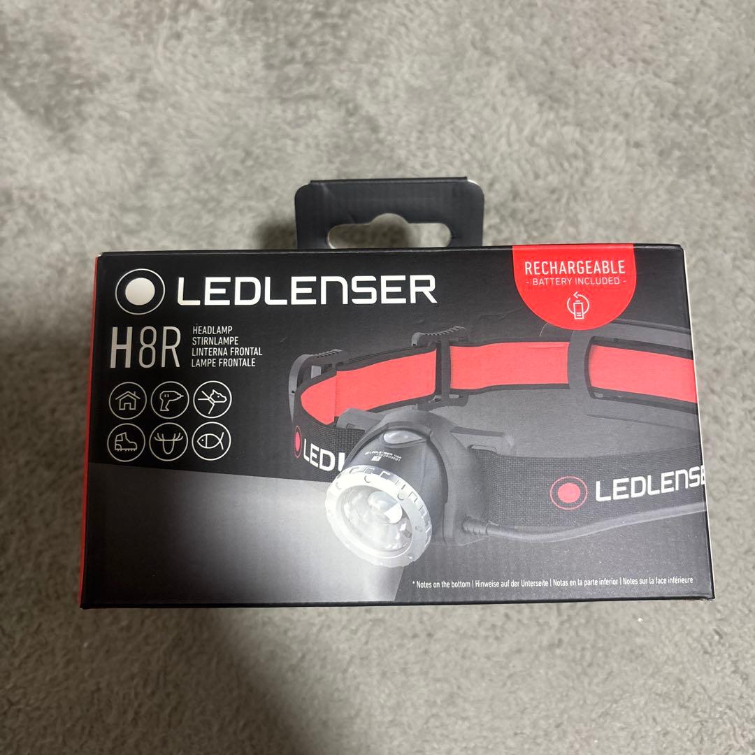 LEDLENSER H8R ヘッドランプ ケース付き