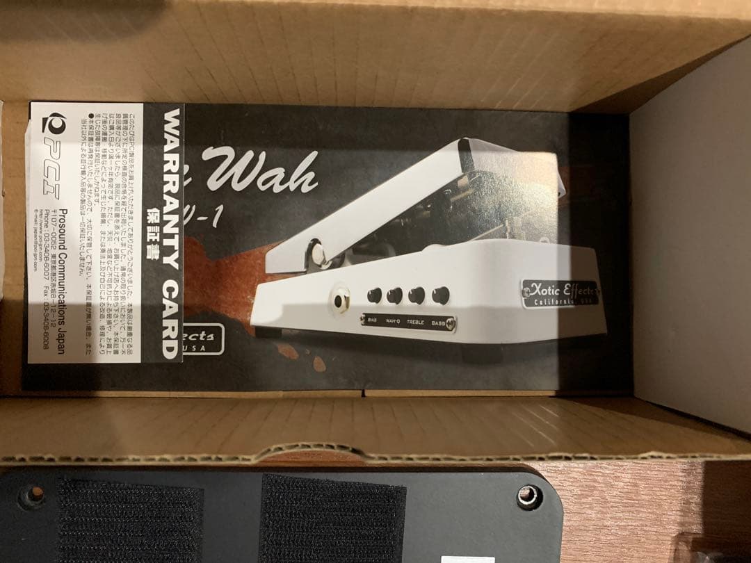 【美品】Xotic Effects xw-1 Wah Wah Pedal