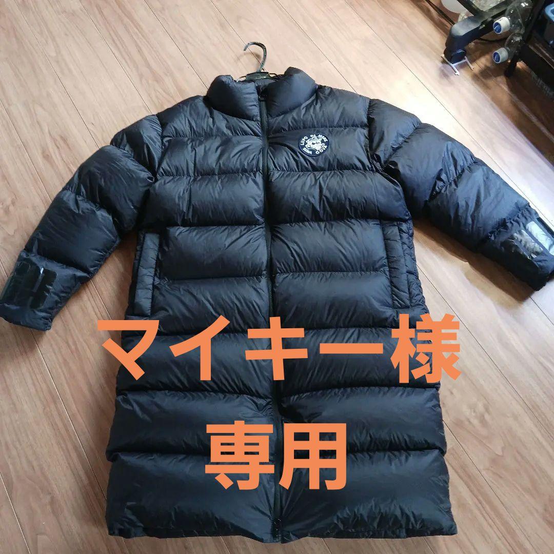 LUPO DI MARE :PUMAオリジナルコラボ/黒 ロングダウンジャケット