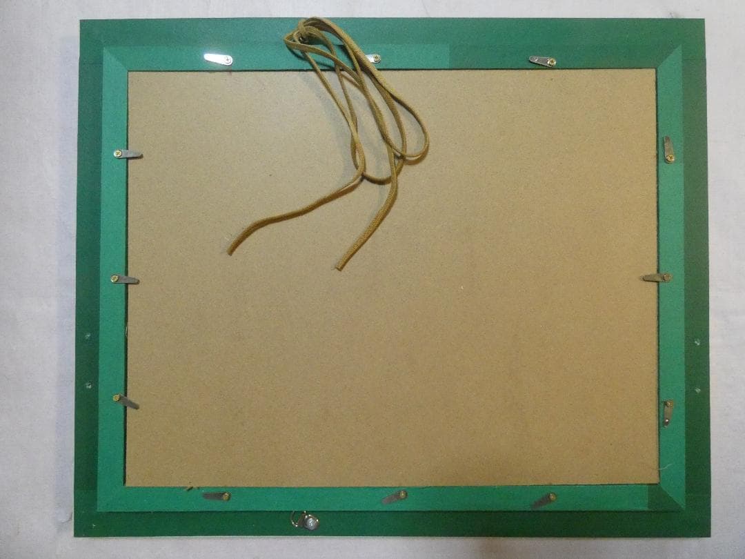 絵画　風景 千住博「桜図」 サインF6サイズ額装済み 肉筆手描き