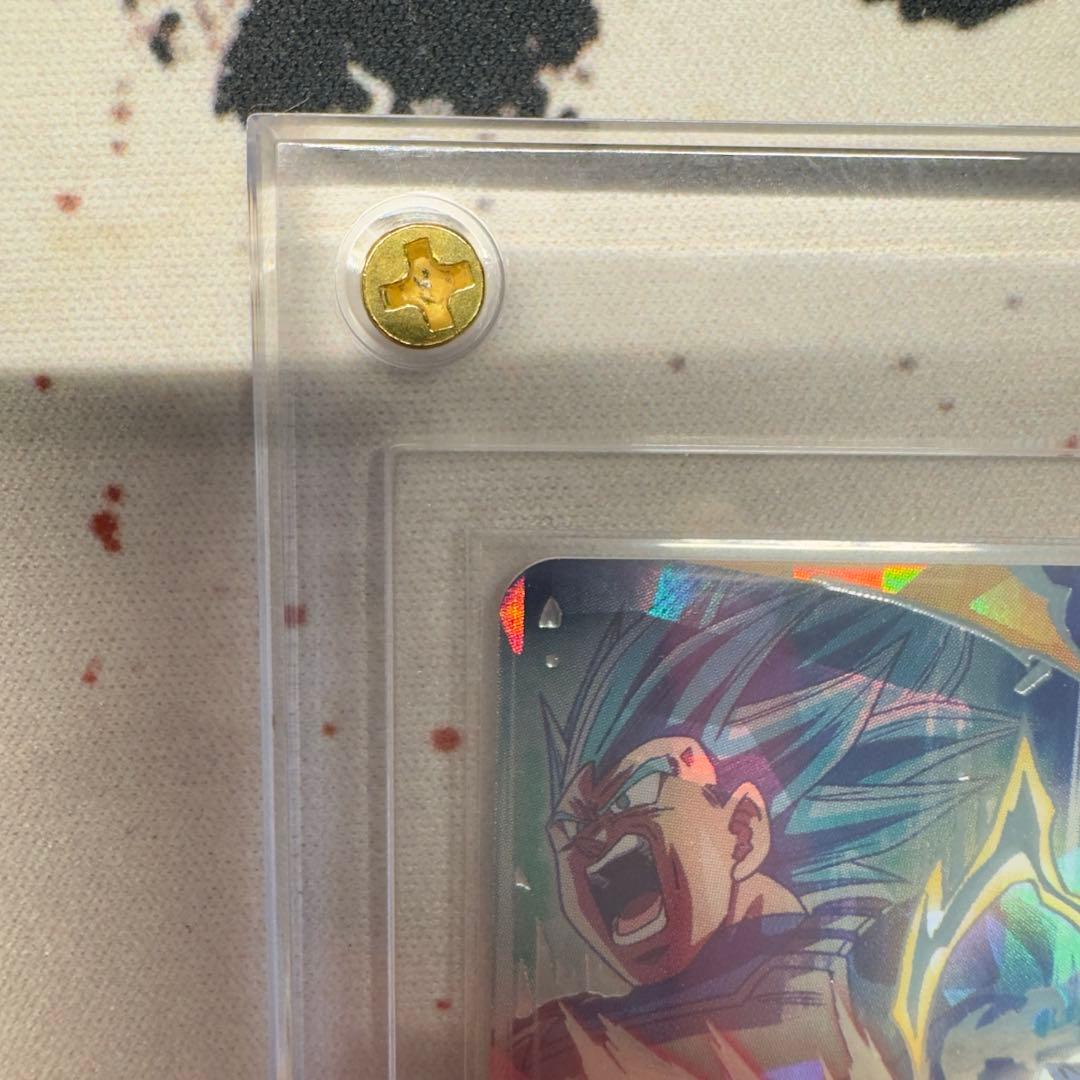 【完全美品】 MM3-SEC ベジータ ブルー進化 & 悟空 ブルー 界王拳